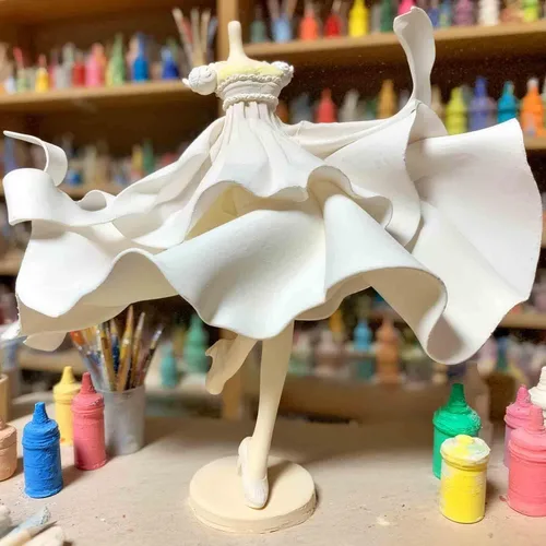 Miniatura 3 de Arcilla ligera - Arcilla de secado al aire, ultra ligera y suave, segura y no tóxica, moldeable y flexible, arcilla de modelado DIY para figuras