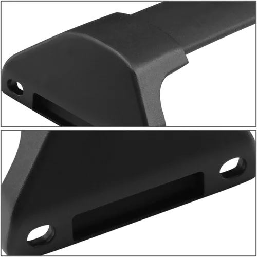 Miniatura 3 de DNA MOTORING PT-ZTL-8030 - Par de barras transversales de aluminio para techo de automóvil, compatibles con Acura MDX 14-18, color negro