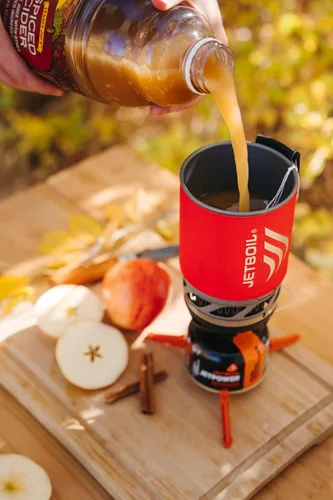 Miniatura 7 de Jetboil MicroMo - Sistema de cocina ligero de precisión para acampar y mochilero con control de calor ajustable color fantasía (Tamale)