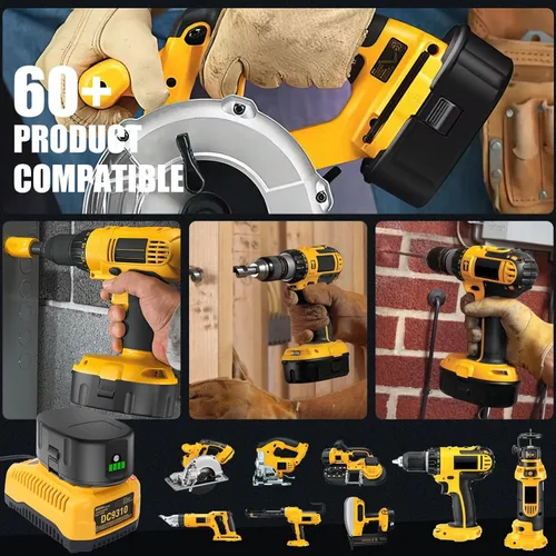 Miniatura 8 de Paquete de 2 baterías de repuesto de 6.5Ah para Dewalt 18V XRP batería de litio compatible con herramientas eléctricas inalámbricas de 18 voltios