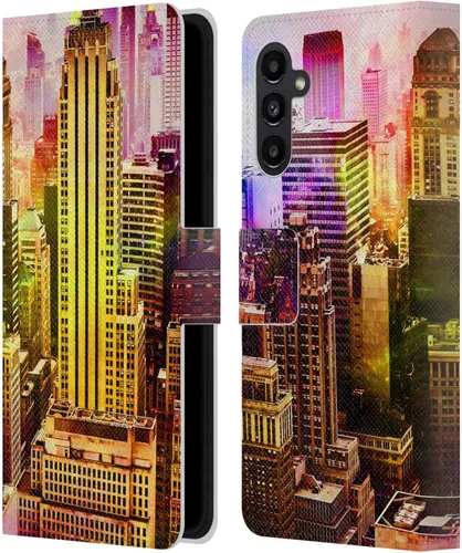 Miniatura 8 de Head Case Designs Haroulita Laguna 3 Places 2 - Funda de piel tipo cartera con licencia oficial compatible con Samsung Galaxy A13 5G (2021)