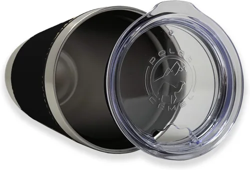 Miniatura 2 de LaserGram Vaso aislado al vacío de 20 onzas, bandera de México, grabado personalizado incluido (piel sintética, negro)