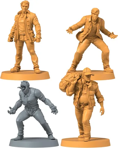 Miniatura 2 de Zombicide Supernatural - Paquete de personajes #2 - Jack Kline, John Winchester, Bobby Singer, Leviathan - Juego de mesa de estrategia cooperativa
