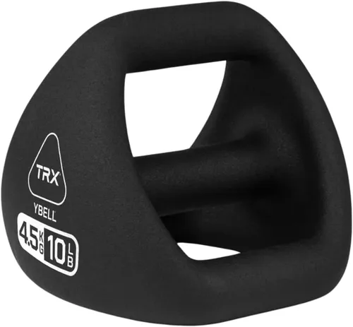 TRX YBell Neo Series 3-in-1 Kettlebell, Dumbbell and Push Up Bar Workout Equipment | Commercial Grade Neoprene Coated Surface | Perfect for Strength