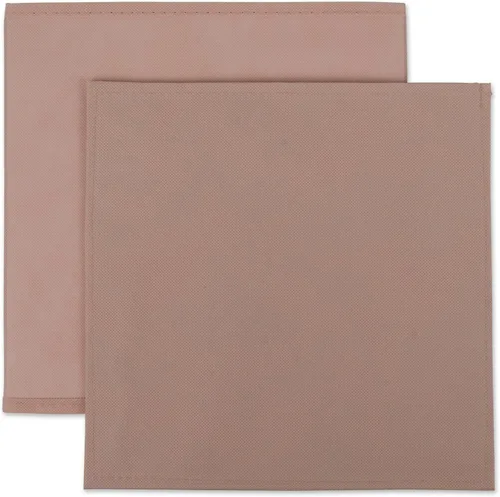 Miniatura 5 de DII Colección de Cubos de Almacenamiento de Tela No Tejida Organizador Plegable, Juego Pequeño, 11x11x11", Rosa Milenario, 2 Unidades Rosa Millennial