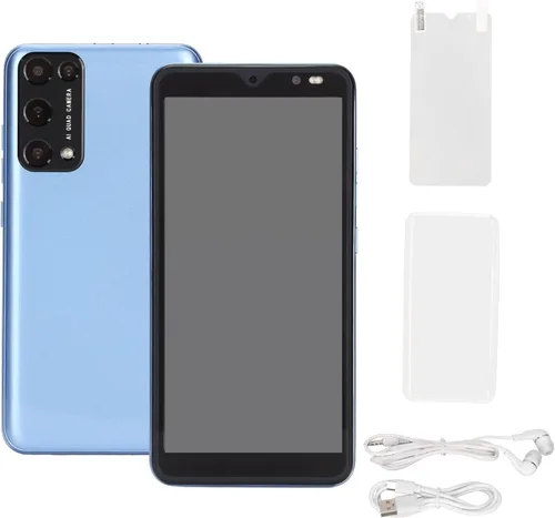 Miniatura 8 de Rino8 Pro - Teléfono inteligente Andriod desbloqueado, pantalla HD de 5.45 pulgadas, 512 MB+4 GB, doble SIM, 128 GB de almacenamiento expandible