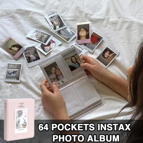 Miniatura 7 de CAIYOULE Accesorios para cámara Fuji Instax Mini 12, paquete de accesorios que incluye estuche de PU para la cámara 12, mini álbum de fotos, marcos
