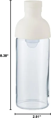 Miniatura 8 de Hario Botella de vino de té frío de 10.1 fl oz, blanco
