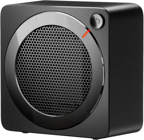 Gaiatop Mini calentador de espacio, ligero PTC de cerámica de calentamiento rápido, 500 W, eficiencia energética para uso en interiores,