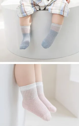 Miniatura 7 de FYLuoke Baby Girls Boys Socks Unisex-Baby Infant Cotton Crew Socks for Skid Toddler Ankle Socks Set