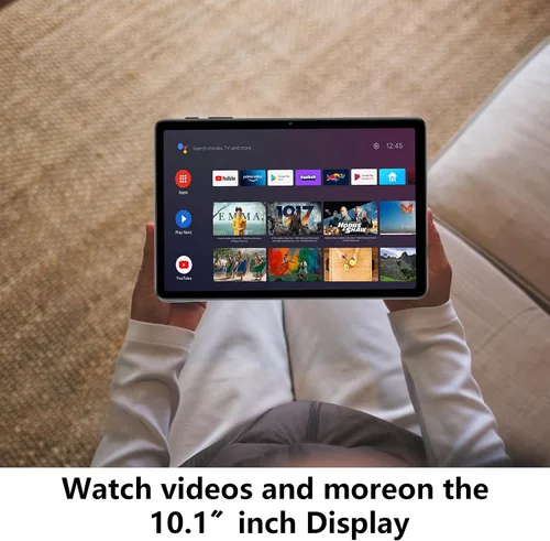 Miniatura 3 de TUOHAITIME Tablet Android 15, 12GB+64GB+1TB Expand, paquete de tablet de 10" con funda para teclado, lápiz capacitivo, CPU octa-core, cámara dual
