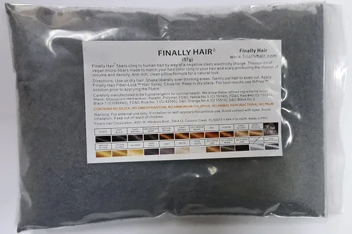 Miniatura 6 de Fibras de relleno de cabello, recarga de 1.76 onzas más 4.1 onzas Pulverizador fijador de fibra resistente, recarga para tu frasco actual Fibra
