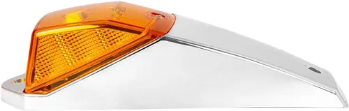Miniatura 4 de GG Grand General 77564 Spyder Amber/Amber 17 LED Cab Light con carcasa de plástico cromado para modelos Grakon 5000