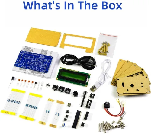 Miniatura 7 de Kit de práctica de soldadura de entrenamiento de código morse, kit completo de proyecto de soldadura con componentes, PCB y gabinete, perfecto