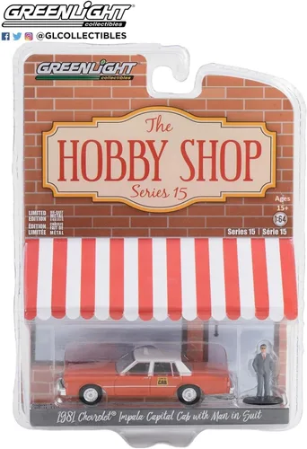 Miniatura 2 de Greenlight 97150-C The Hobby Shop Series 15-1983 Dodge Diplomat with Woman in Dress Escala 1/64