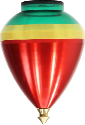 Miniatura 3 de Spintastics Quicksilver Hybrid Bearing Spin Top - Punta de rodamiento (rojo y verde)