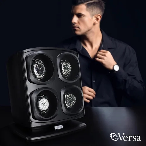 Miniatura 5 de Versa Quad carrete para reloj color negro