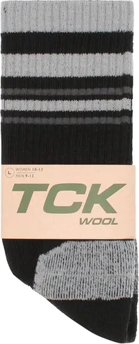 Miniatura 14 de TCK Calcetines de lana merino para hombres y mujeres para senderismo, caza, ciclismo de montaña, longitud de la tripulación para botas