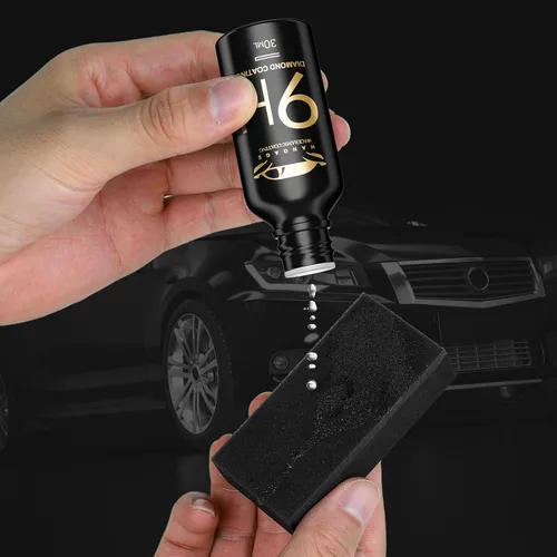 Miniatura 2 de Kit de revestimiento nano 9H de Greyghost Mr Fix, revestimiento cerámico super hidrofóbico para automóviles, protección de la pintura del coche