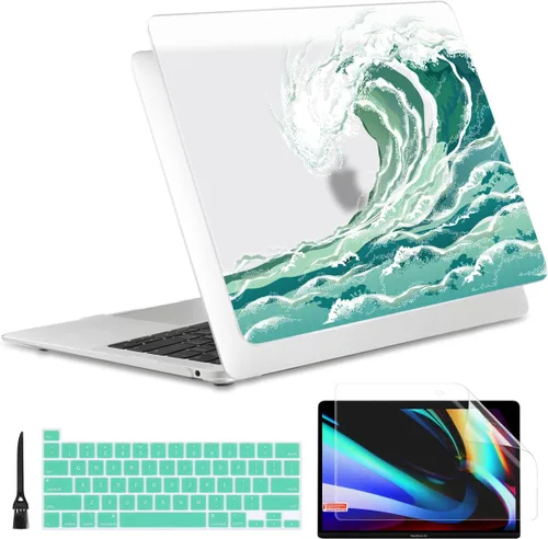 Miniatura 9 de Batianda Funda diseñada para el nuevo MacBook Pro M2 de 13 pulgadas, modelo A2338, versión 2022, carcasa protectora rígida ultrafina, antisucia