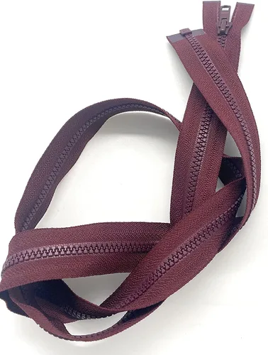 Miniatura 38 de YKK Cremallera Vislon de 22 pulgadas, 5 separadores de plástico moldeado, peso medio por cada uno (color seleccionado) (rosa azafrán - 806)