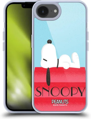 Miniatura 46 de Head Case Designs Snoopy Deco Dreams - Funda de gel suave con licencia oficial de Peanuts Blue Pattern compatible con Apple iPhone 7 Plus/iPhone 8