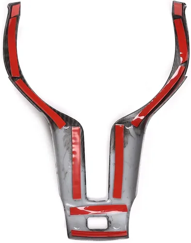Miniatura 6 de Cubierta de decoración para volante de automóvil ABS cromado para BMW F20 F22 F21 F30 F32 F33 F36 F06 F12 F13 X5 F15 X6 F16 M-Sport Accesorios