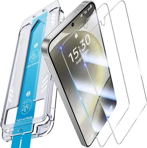 Miniatura 24 de Uyiton UnBreak-Glass - Protector de pantalla de privacidad para Samsung Galaxy S25 Ultra, soporte ultrasónico de huellas dactilares, marco de Negro