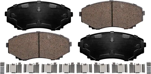 Miniatura 7 de Detroit Axle - Kit de freno delantero para Mazda MPV 00-06, rotores de freno de disco de cerámica 2000 2001 2002 2003 2004 2005 2006 repuesto