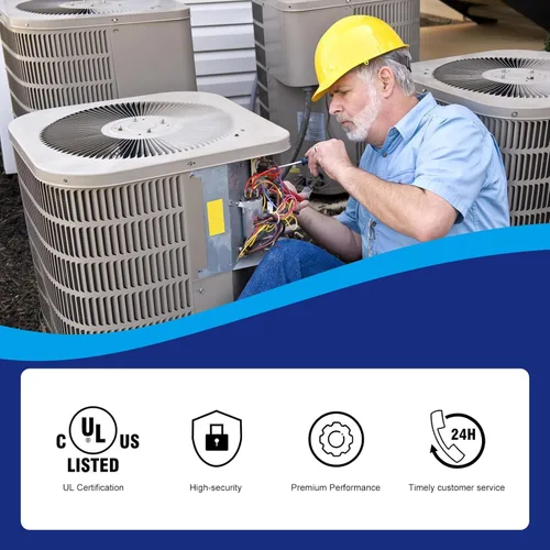 Miniatura 4 de Condensador de 5 Mfd 370V/440V Condensador de Funcionamiento y Arranque Ovalado para Motor de CA o Arranque de Ventilador y Bomba de Calor Fría