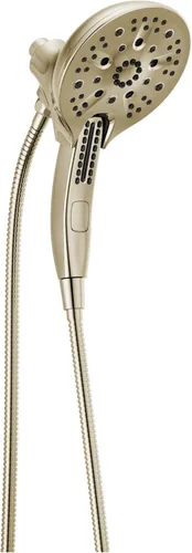Miniatura 13 de Delta Faucet 5-Spray In2ition - Cabezal de ducha de mano doble 2 en 1 con manguera, cabezal de ducha de mano H2Okinetic con acoplamiento magnético