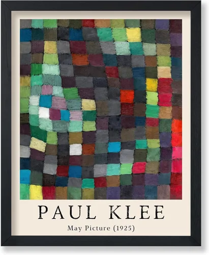 Miniatura 11 de Poster Master Póster vintage de Paul Klee – Impresión retro de cómicos – Arte de dibujo – Arte abstracto – Regalo para hombres y mujeres – Estilo-09