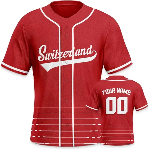 Miniatura 10 de Custom 2026 World Baseball Jersey Sports Shirt for Fans Men Youth Women Gifts Personalize Your Name Number S-6XL España