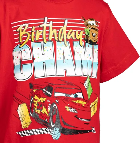 Miniatura 4 de Disney Mickey Mouse Pixar Toy Story Cars Lion King - Camiseta de cumpleaños para niños grandes