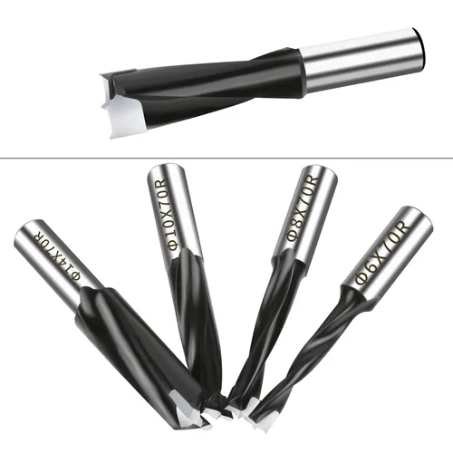 Miniatura 3 de Broca Forstner de carburo de 1/4 pulgada, broca Forstner con punta de carburo de 6 mm para madera dura, juego de sierras de perforación para madera