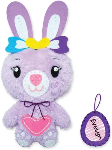 Miniatura 2 de C.S. Kids Magic World - Kit de costura personalizado para niños, My Sewing Pals (cachorro/conejo/gatito), regalos de artes y manualidades, kit