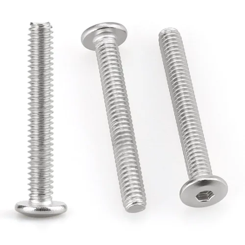 Miniatura 11 de 1/4-20 x 1-1/4" (30 PCS) Tornillo de cabeza plana de cabeza plana, 304 tornillos de unión de acero inoxidable 18-8, rosca completa, pernos