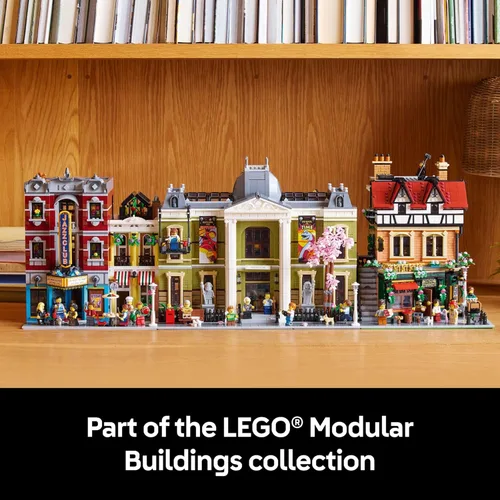 Miniatura 7 de LEGO Icons Set de Construcción de Esquina Tudor para Adultos 18+ - Kit de Casa en Miniatura DIY - Set de Construcción de Casa en Miniatura
