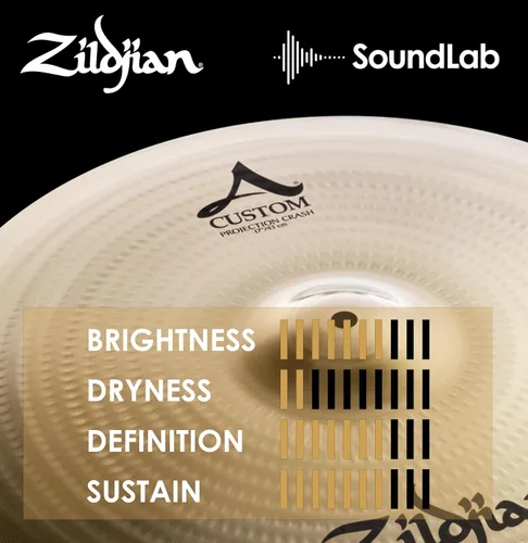 Miniatura 5 de Zildjian A20583 17 "Un platillo de choque de proyección personalizado