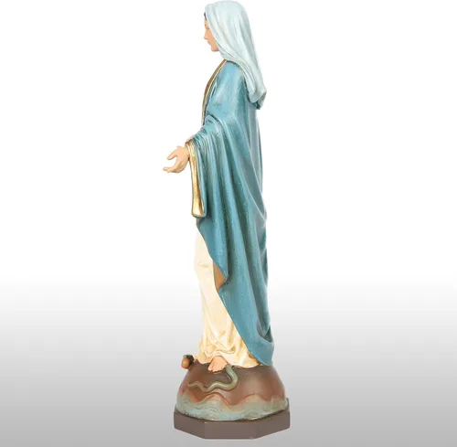 Miniatura 6 de BC Figura católica de Nuestra Señora de Gracia, estatua de la Virgen María, Madre Santa, de 17.8 cm de alto, regalo religioso para decoración