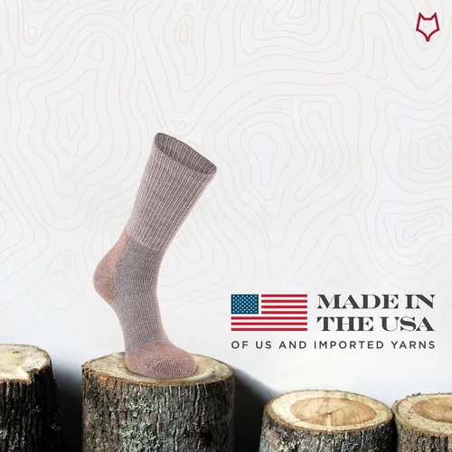 Miniatura 2 de FoxRiver - Calcetines de trabajo pesados con punta de acero para mujer (paquete de 2 pares)