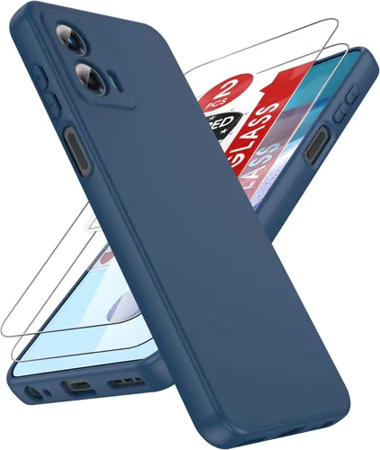 Miniatura 93 de LeYi Funda para Motorola Moto G Play 4G 2024: Funda para Moto G Play 4G 2024 con funda delgada y antiarañazos, silicona líquida a prueba de golpes