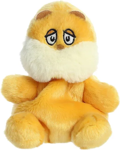 Aurora® Whimsical Dr. Seuss™ Palm Pals™ The Lorax - Peluche con licencia oficial para juegos imaginativos, perfecto para niños y adultos, naranja,
