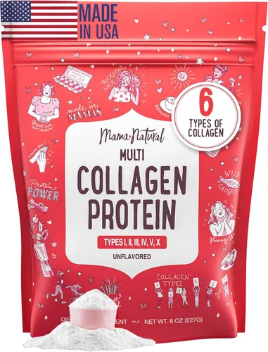 Miniatura 11 de Polvo de proteína de colágeno múltiple tipo I II III IV V X – Sin sabor e hidrolizado 16 onzas en polvo de péptidos de colágeno puro – Carne de res