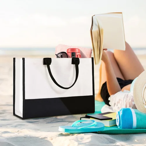 Miniatura 5 de Lamyba Bolsa de mano para novia con bolsa de maquillaje, regalos para compromisodespedida de solterafiesta de boda en blanco y negro