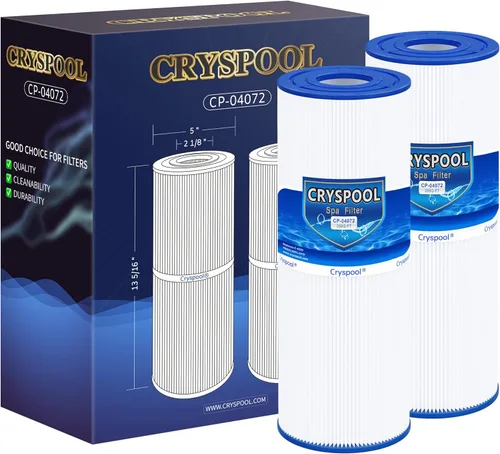 Cryspool® 04072 Filtro compatible con filtro de bañera de hidromasaje PRB25-IN, C-4326, FC-2375, 3005845, R172327, R173429, 33521, 25392, 817-2500,