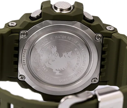 Miniatura 6 de CASIO G-SHOCK RANGEMAN Master de Series G reloj digital con banda resina verde para hombre.