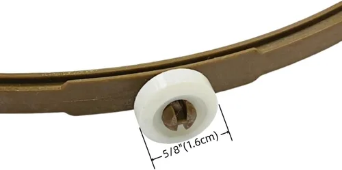 Miniatura 5 de WB02X10806 Anillo giratorio de microondas para GE 3512502300-1, JE1140BD001, JES1142SJ01, JES1142SJ03, JE1160BD001, JES1344SK03, JES1142WD05
