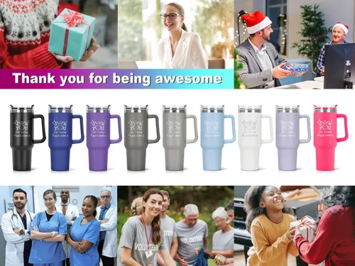 Miniatura 7 de DLOCCOLD Regalos de agradecimiento, regalos de Navidad para compañeros de trabajo, agradecimiento a empleados, cumpleaños inspiradores, regalos