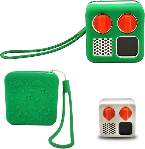 Miniatura 12 de Funda antideslizante de silicona para el reproductor de audio YOTO Mini, funda protectora para el mini reproductor; Accesorio para reproductores